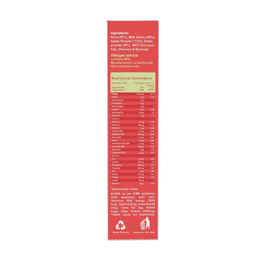 Pro To Grow Procan-D Banana Cereal 300g for Growing Kids | Enriched with Rice, Banana & Dates | No Added Sugar or Preservatives with 20 Micronutrients | Gluten-Free Formula for Complete Nutrition view 2