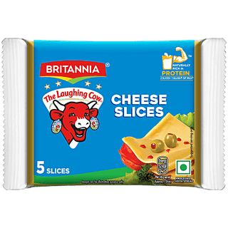 Britannia Cheese Slices Plain 100Gm