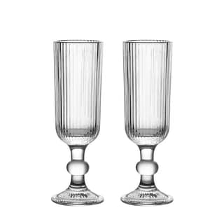 Wine Glasses | 150 ML | Premium, Champagne, Crystal, Vintage, Italian Glass Mug | Perfect for Home, Bar, Casino Party |