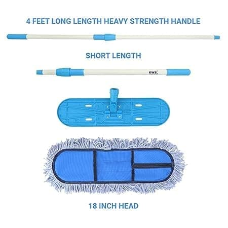 Freshome Wet & Dry Mop (Blue) view 2