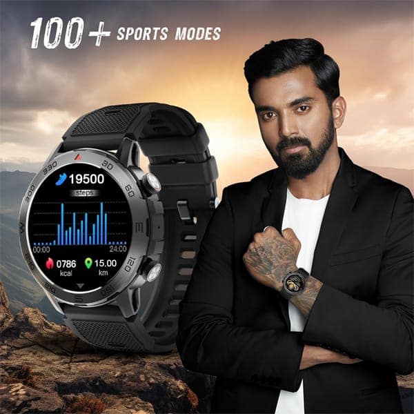 beatXP Duke Rugged 1.43” Round Super AMOLED Smart Watch view 2