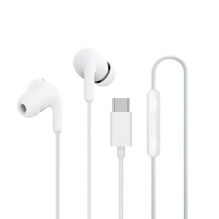 XIAOMI Type-C in-Ear Earphones with 12.4mm Drivers, HD Microphone, and IP54 Dust & Water Resistance
