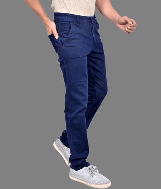 AGRAYYANA Slim Fit Solid Men's Jeans - Blue ( Pack of 1 )