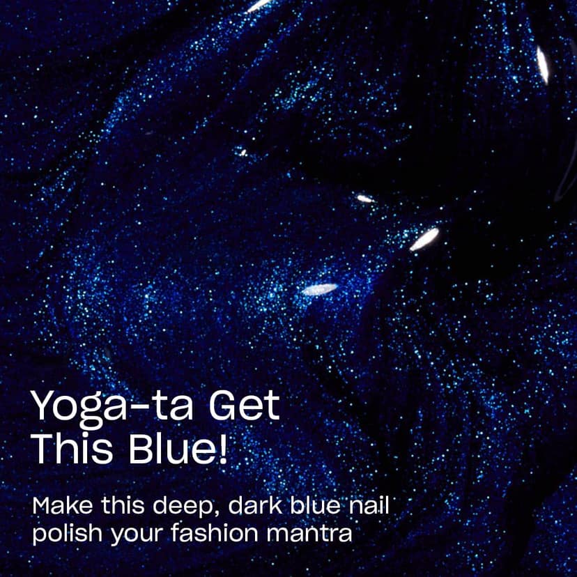 O.P.I Nail Lacquer | Yoga-Ta Get This Blue (Deep Blue) | 15 ml | Long-Lasting, Glossy Nail Polish | Fast Drying, Chip Resistant O.P.I Nail Lacquer | Yoga-Ta Get This Blue (Deep Blue) | 15 ml | Long-Lasting, Glossy Nail Polish | Fast Drying, Chip Resistan view 2