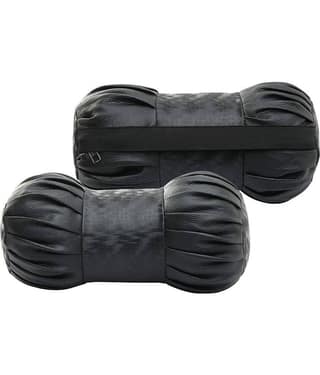 Auto Hub Neck Cushions Set of 2 Black