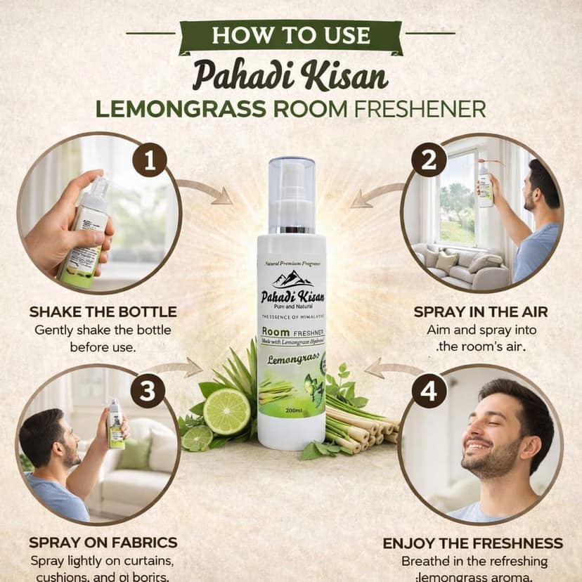 Lemongrass room freshner 200 ml view 2