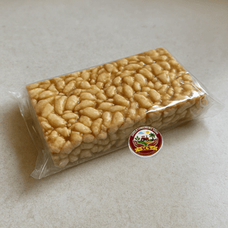 Sheela Convenience Store's puffed rice chikki