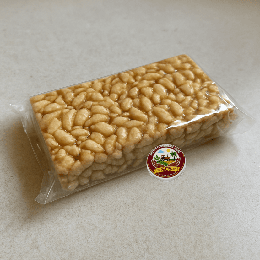 Sheela Convenience Store's puffed rice chikki