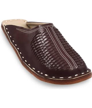 rajeraj Brown Men's Mule