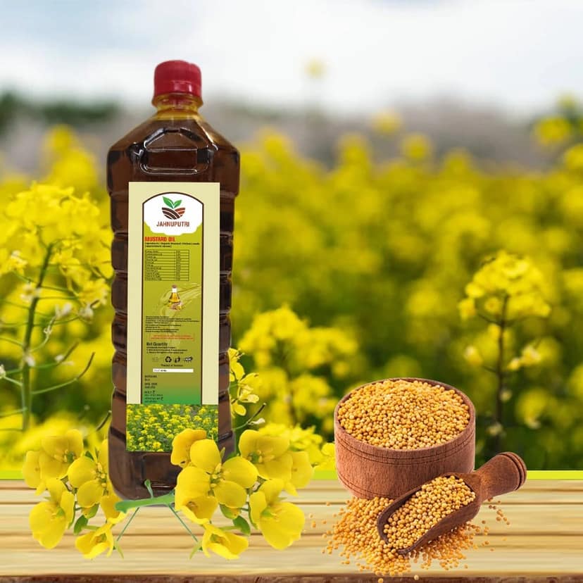 Yellow Mustard Oil ( 1 ltr ) view 2