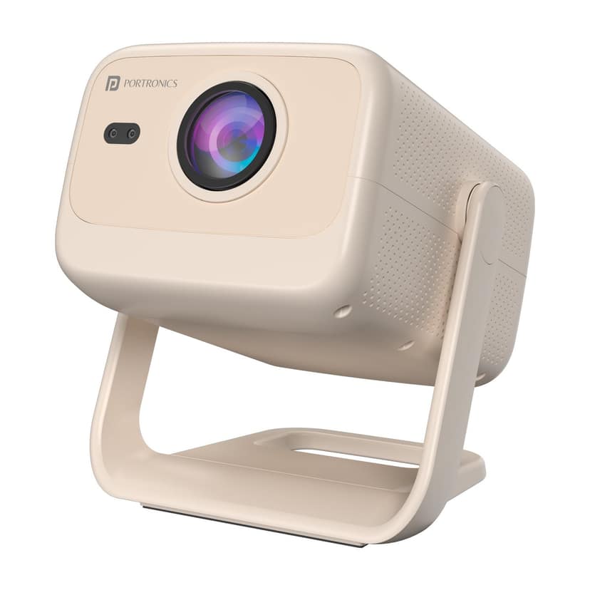 Portronics Beem 480 Smart LED Projector with 1080p Full HD Resolution, 5100 Lumens, Built in OTT Apps