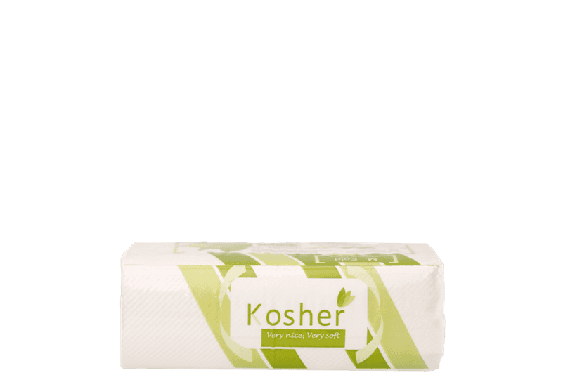 Kosher 2 Ply Multi Fold Paper Towel / M Fold Restroom Towel | 150 Sheets Per Pack | Pack of 3 view 2