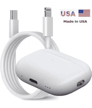 USA PRO EARBUDS Bluetooth True Wireless (TWS) On Ear 4 Hours Playback Active Noise cancellation IPX4(Splash & Sweat Proof) White