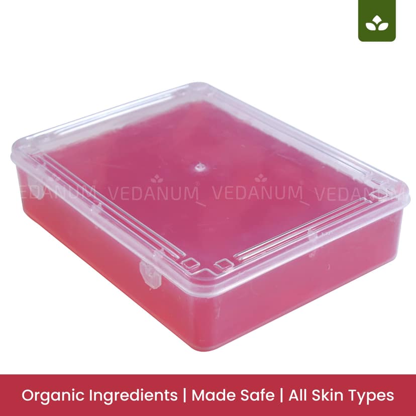 VEDANUM Ultra Premium Soap Base 100% Organic Ingredients (SLES, SLS, Paraben Free) (Pomegranate, 500 gms pack of 1) Pure & Lab Tested VEDANUM Ultra Premium Soap Base 100% Organic Ingredients (SLES, SLS, Paraben Free) (Pomegranate, 500 gms pack of 1) Pure view 2