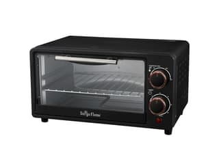 Surya Flame ZOLO 10 Ltr Oven Toaster Griller (OTG) with Rotisserie,Auto-Shut Off, Heat-Resistant Tempered Glass, Multi-Stage Heat Selection, Bake, Grill, Roast, Easy clean - Black