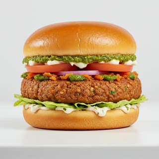 Chicken Keema Burger