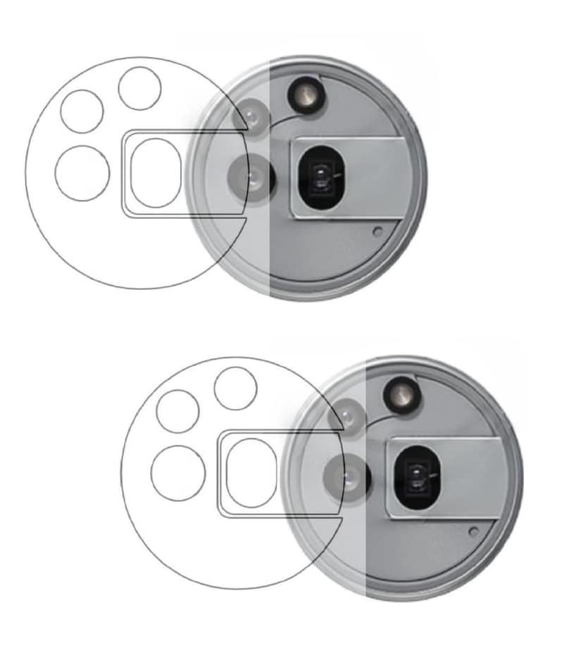 ISAAK Back Camera Lens Protector compatible for Nothing Phone (3a) Pro (Pack of 2) view 2