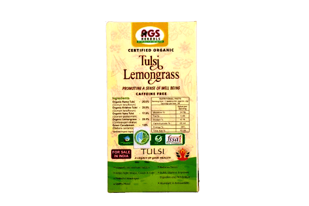 Tulsi Lemongrass Pyramid Tea Bags view 2