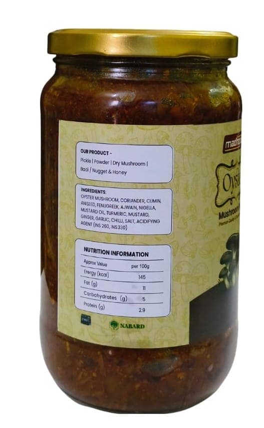 OYSTER MUSHROOM PICKLE 1KG view 2