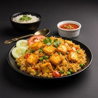 Aromatic Paneer Fried Rice