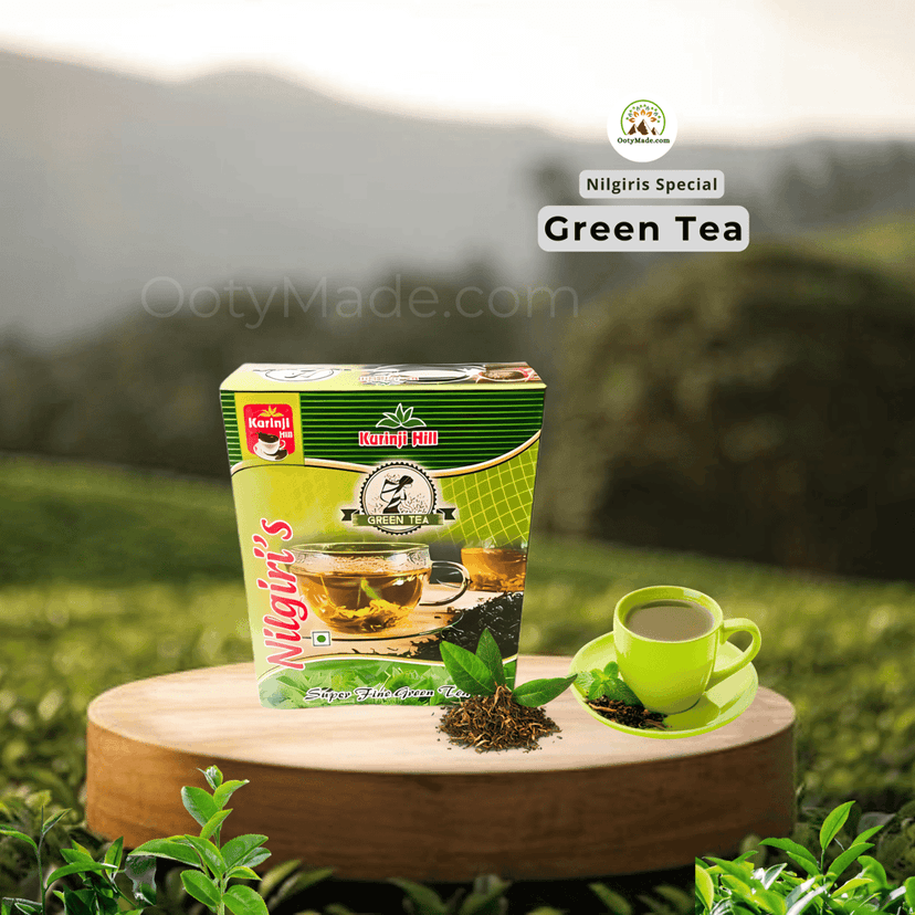 Nilgiris Green Tea - Finest Organic Ooty Green Tea for Health Benefits