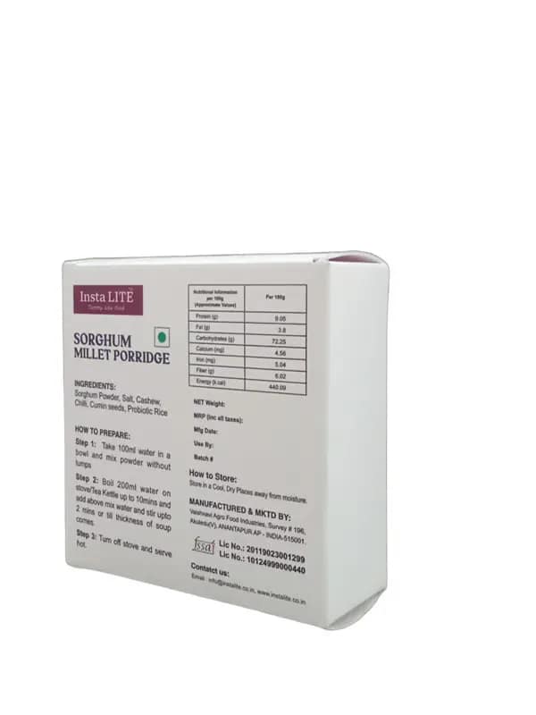 InstaLITE Jowar Porridge for Sugar & Weight Care view 2