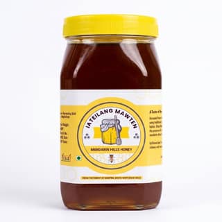 Iateilang Mawten Mandarin Hills Honey - 1 kg - One glass jar