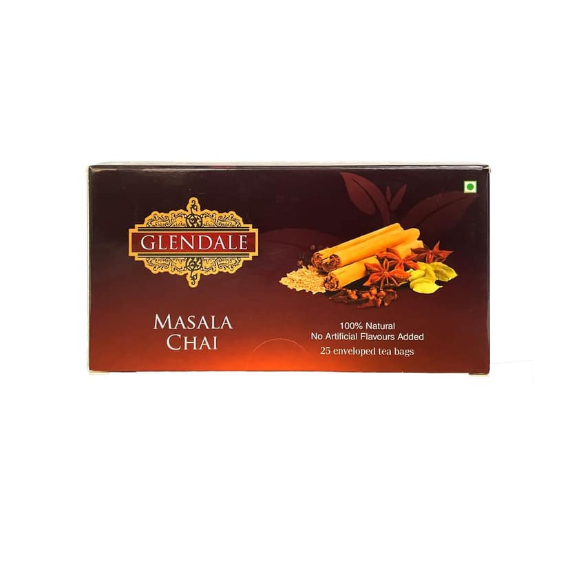 GLENDALE Masala Chai (25 Dip Tea Bags) view 2