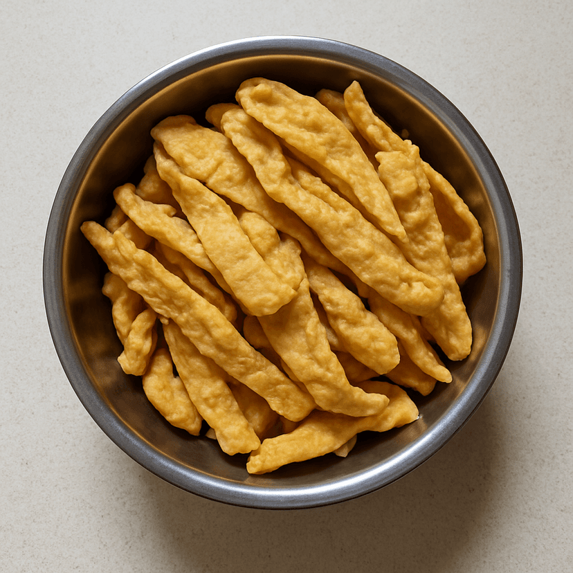 Sapna Bazaar's fafda - traditional indian snack view 2