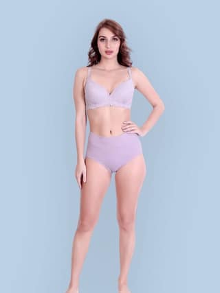 Net Elegance Padded Full Coverage Bra