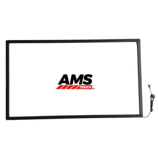 55" AMS Infrared Touchscreen Overlay Without Glass, 40 Finger Multi-Touch Points with Gesture Support, USB-HID Plug & Play