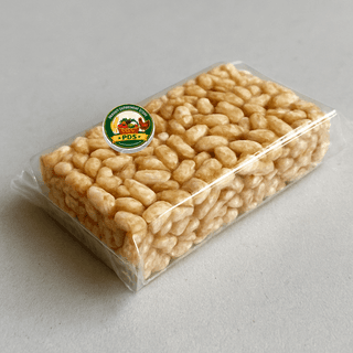 Parvati Department Store's puffed rice chikki