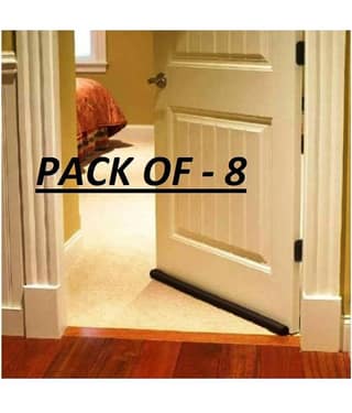 Excent Door Bottom Sealing Strip Guard For Door (Size- 42 inch) (Pack of 8 ) (Brown) Door Seal