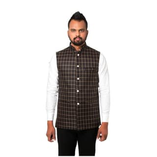 Men's Wear Cadbury Jacket Check Black