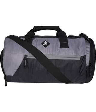 mikebags Polyester Grey 20 Ltrs Gym Bag