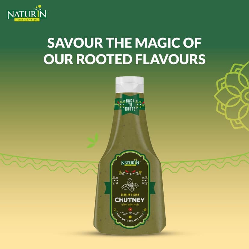 Naturin Dhaniya Pudina Chutney (Green Chatni) view 2