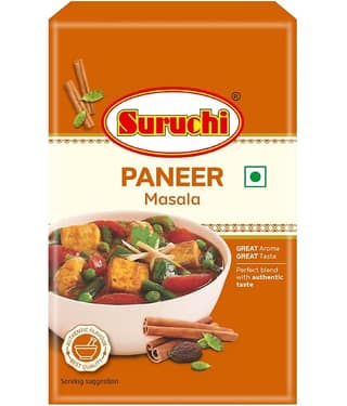 SURUCHI Premium Paneer Masala (MRP-57 each 50g) Pack of 4- Masala 200 gm