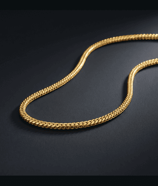 AKLINA Gold Plated Chain ( Set of 1 )