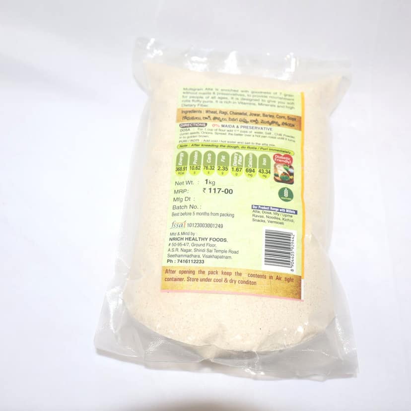 MILLET ATTA WITH 7 GRAINS view 2
