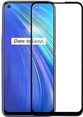 PLUGTECH Advanced Tempered Glass With Anti-Explosion 9H Hardness Edge-To-Edge Coverage Screen Guard for Realme NARZO20 PRO