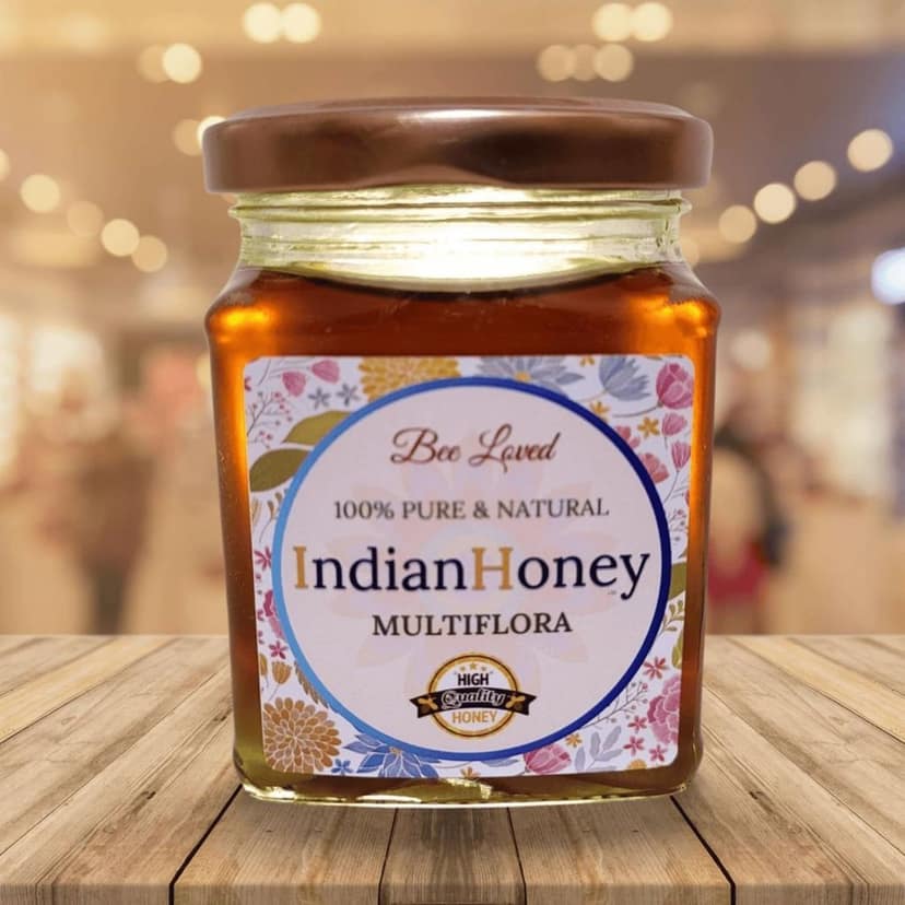 IndianHoney A Unique Blend Of Nectar Multi Flora Natural Honey For A Rich, Balanced Flavour view 2