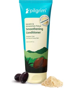 Pilgrim Patua & Keratin Hair Smoothing Conditioner Conditioner,For All Hair Type,200Ml (pack Of 1)