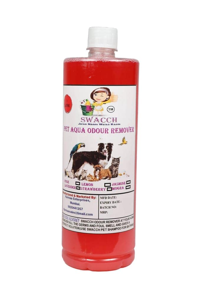 Swacch PET Aqua Odour Remover (1 Litre) Rose view 2