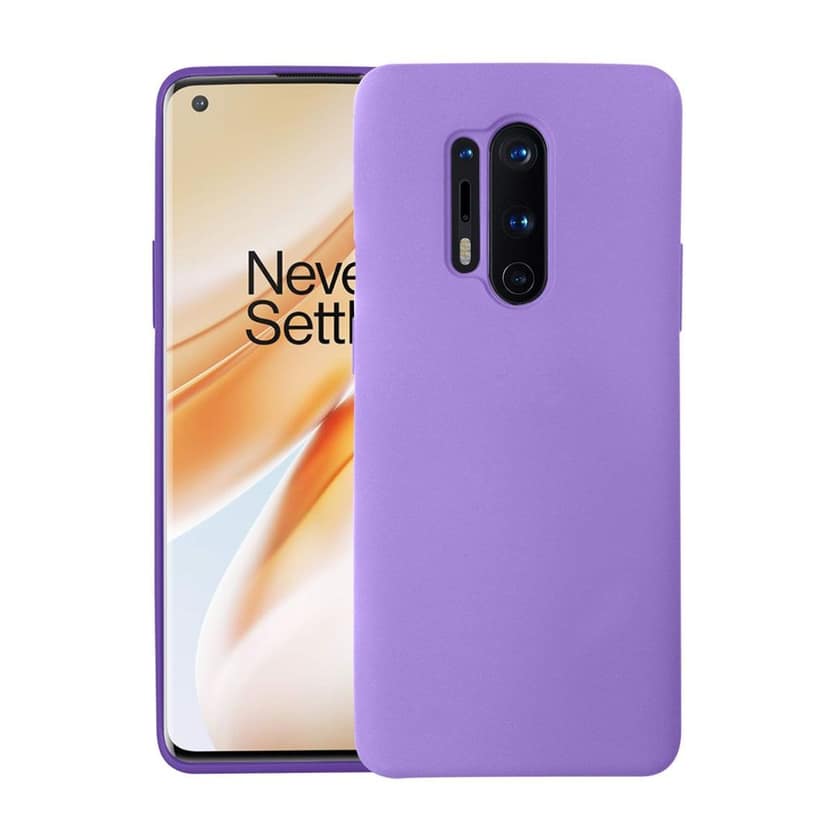 LIRAMARK Liquid Silicone Soft Back Cover Case for OnePlus 8 Pro / 1+8 Pro