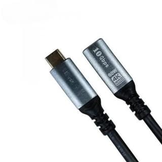 USB C Extension Cable 3.1 (Male to Female) | 10Gbps, 4K UHD | Type-C Extender for MacBook, iPad, Dell XPS, Nintendo Switch & More