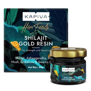Kapiva Shilajit Gold Resin 20g | 100% Ayurvedic | For men