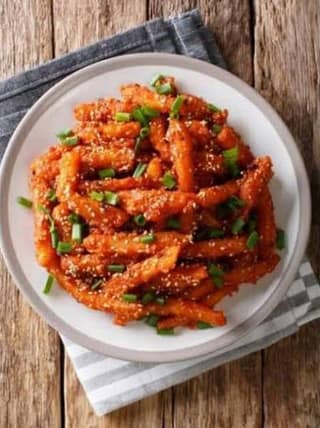 Chilli potato - half