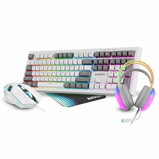 Zebion Ultima TDGK 404 RGB 4 in 1 Gaming Kit - Grey