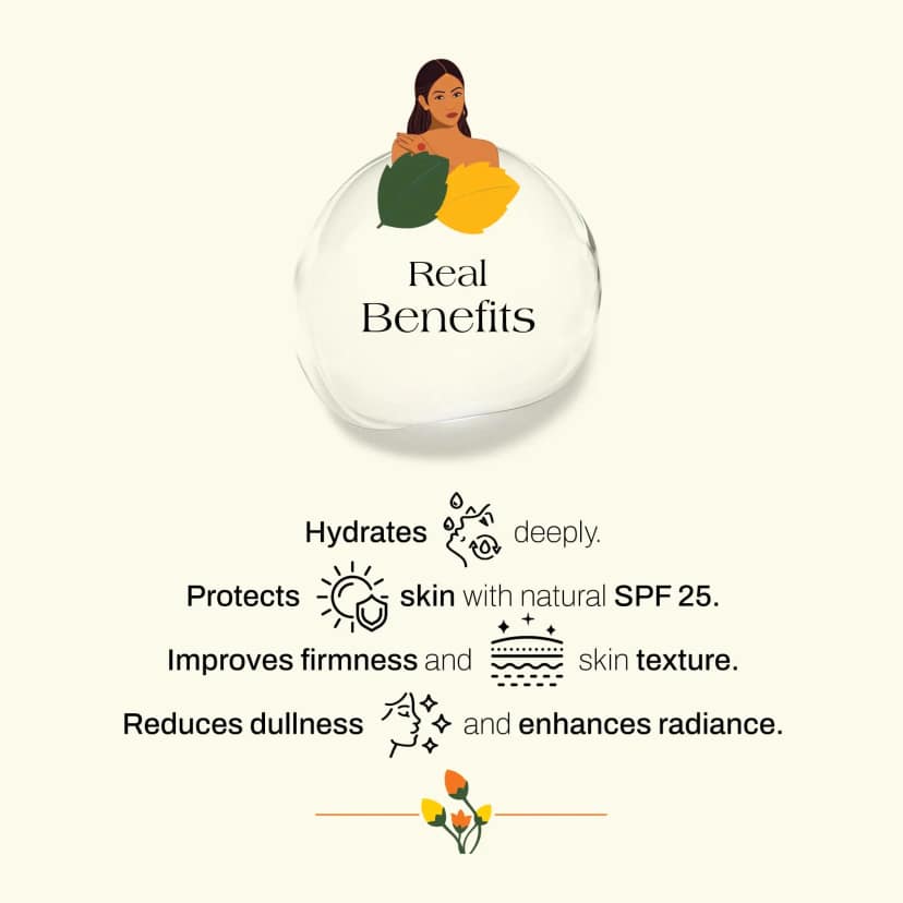 ashpveda Ultra Hydration Radiance Cream with Natural SPF 25 view 2
