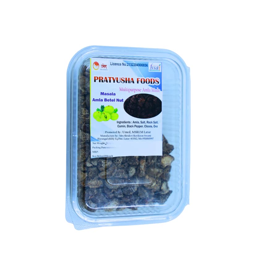 PRATYUSHA FOODS Masala Amla Supari (Spicy Aonla) 250 g